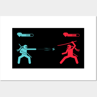 Arcade Fighting Posters and Art